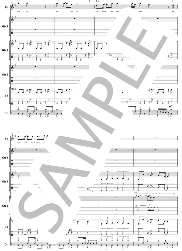 楽譜】ラウドネス / RUNNING FOR COVER バンド・スコア 楽譜 / 高崎 晃