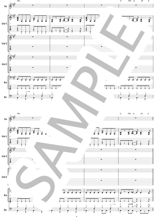 楽譜】ラウドネス / クレイジー・ナイト バンド・スコア 楽譜