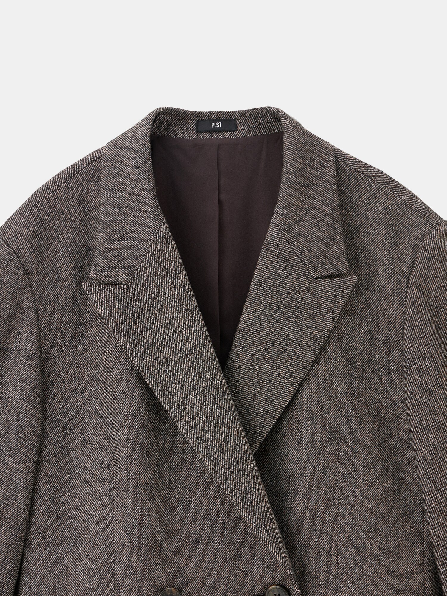 PLST(プラステ)公式 | ウールブレンドリラクシーダブルジャケット
