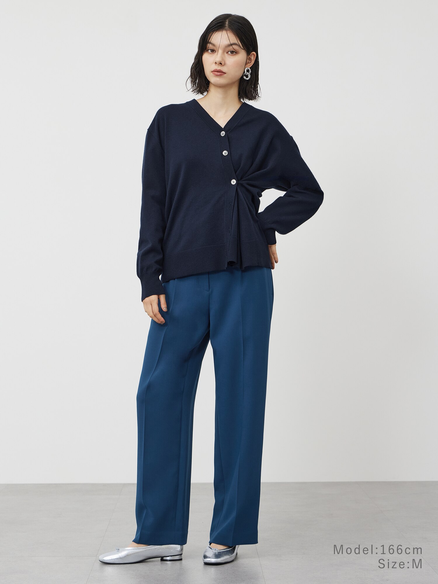 PLST(プラステ)公式 | ワイドパンツ（ダブルクロス）