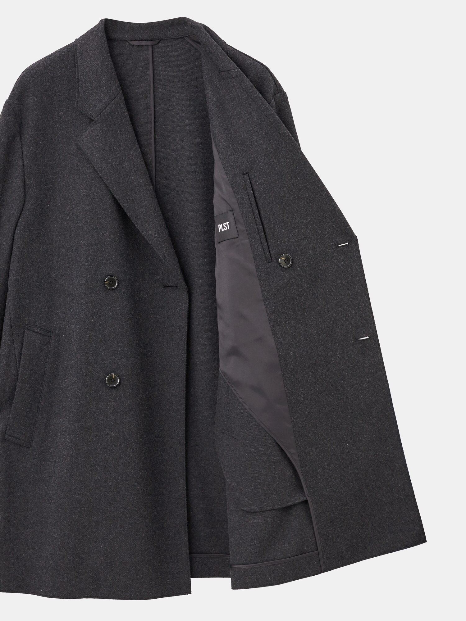 PLST(プラステ)公式 | プレシャスニットメルトンダブルブレストコート