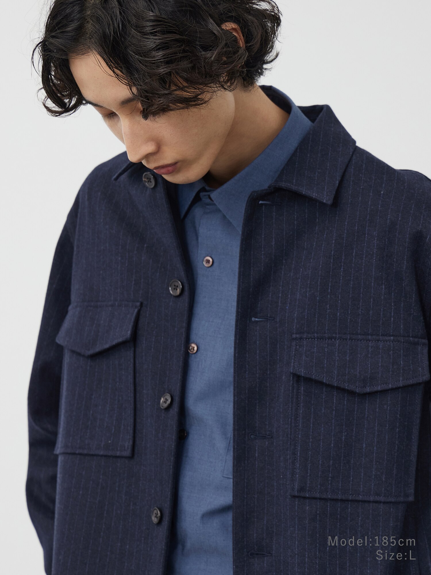 PLST(プラステ)公式 | プレシャスニットメルトンシャツブルゾン