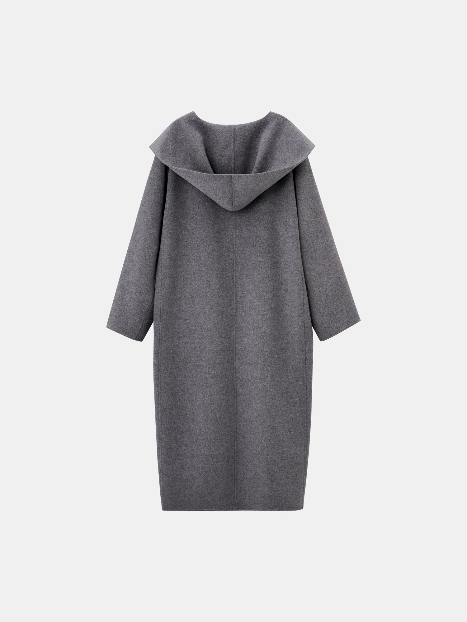 PLST(プラステ)公式 | ウールブレンドリバーフーディーロングコート