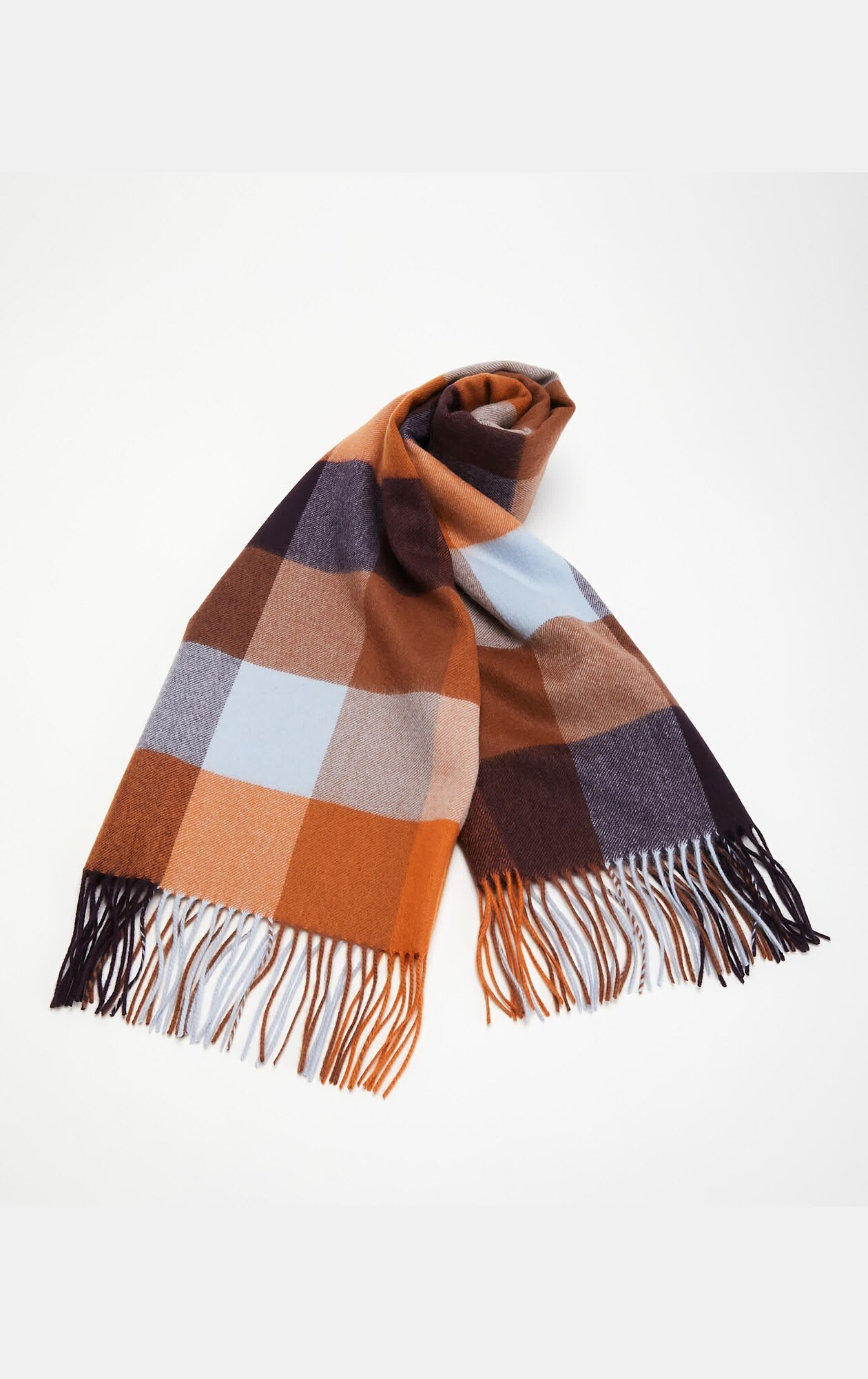 PLST(プラステ)公式 | チェックカシミヤマフラー