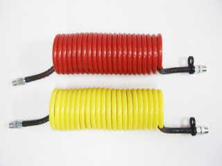 トレーラー用スパイラルエアーホース トレーラーコイル式エアーホース