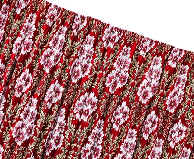 即納可能！【金華山仮眠カーテン プリーツ加工＆裏地加工付き】（桜全