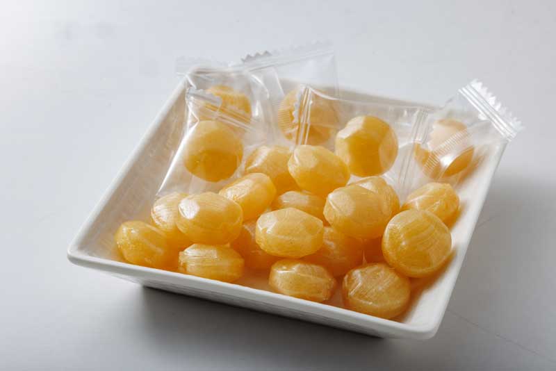 奈良県産じゃばらを使ったはちみつのど飴 | 大文字飴本舗