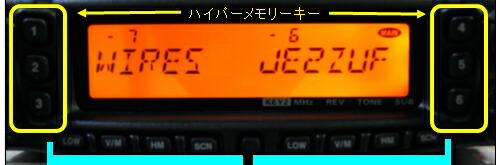 スタンダードFT-8800シリーズには、こんな便利な機能が・・・