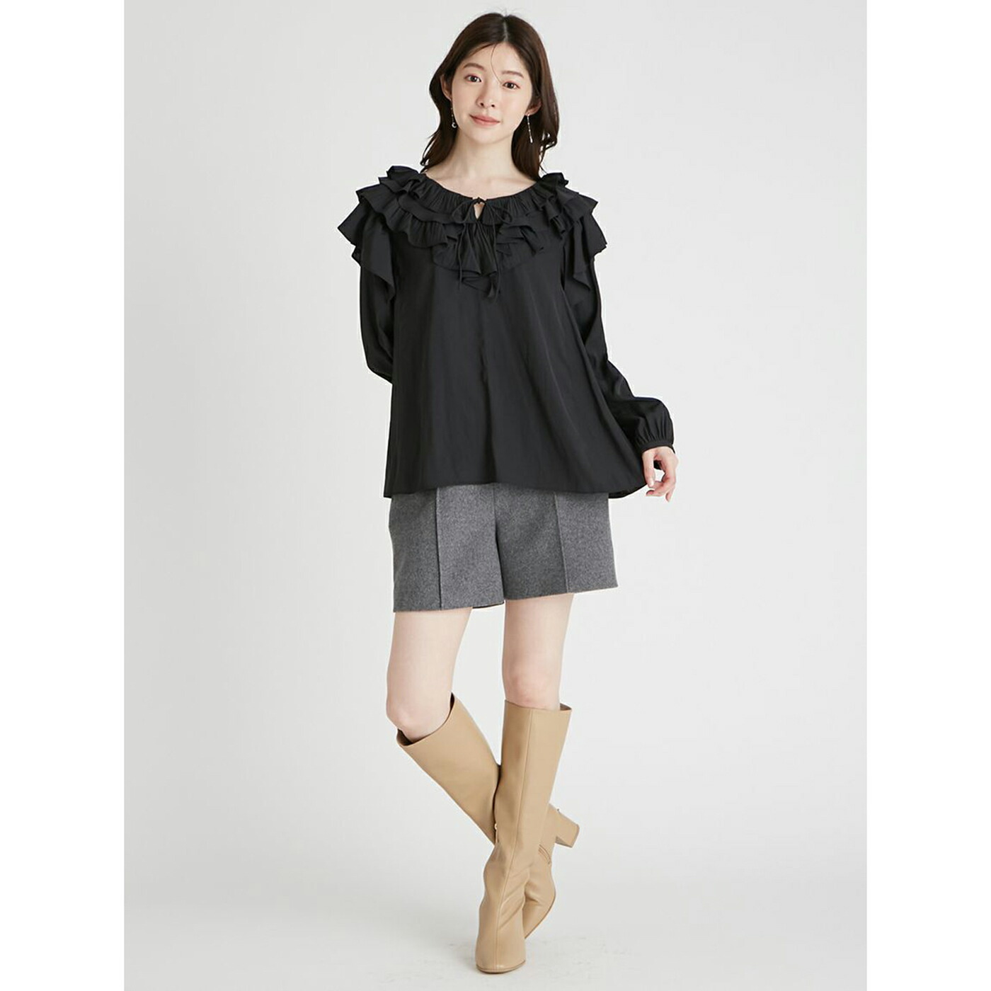 楽天市場】SALE50%OFF セルフォード CELFORD ラッフルプリーツ割線