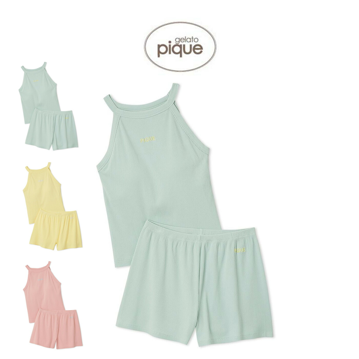 楽天市場】SALE30%OFF ジェラートピケ gelato pique リブタンクトップ