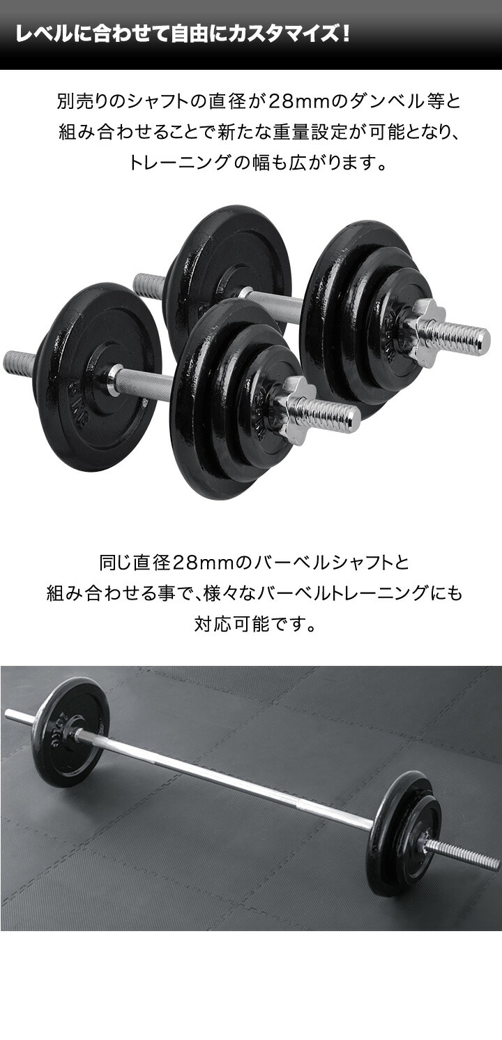 楽天市場】【楽天1位】ダンベル バーベル 用 プレート 1.25kg/2.5kg