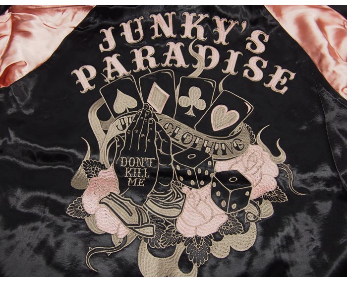 JUNKY'S PARADISE[ｼﾞｬﾝｷｰｽﾞﾊﾟﾗﾀﾞｲｽ] マリア合掌 刺繍 リバーシブル