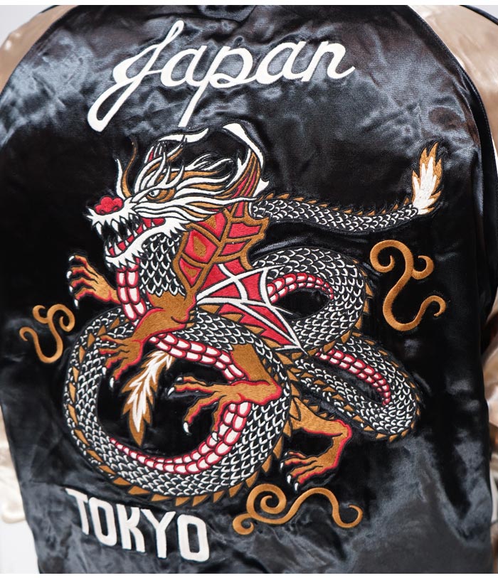 VANSON バンソン クローズ メンズ リバーシブル スカジャン 坊屋春道