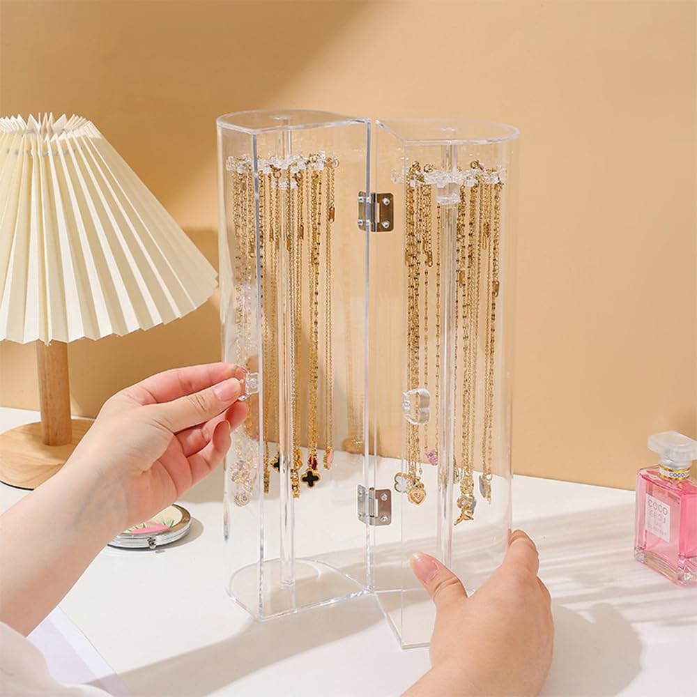 楽天市場】【回転付き、超便利！】ジュエリーボックス アクセサリー