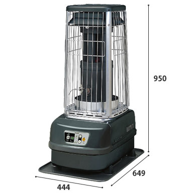 楽天市場】トヨトミ 業務用大型石油ストーブ KF-R19N＋専用キャスター