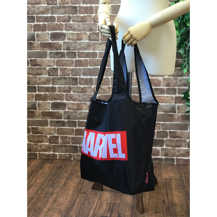 楽天市場】エコバッグ 大容量 大きめ 20L マーベル 折りたたみ