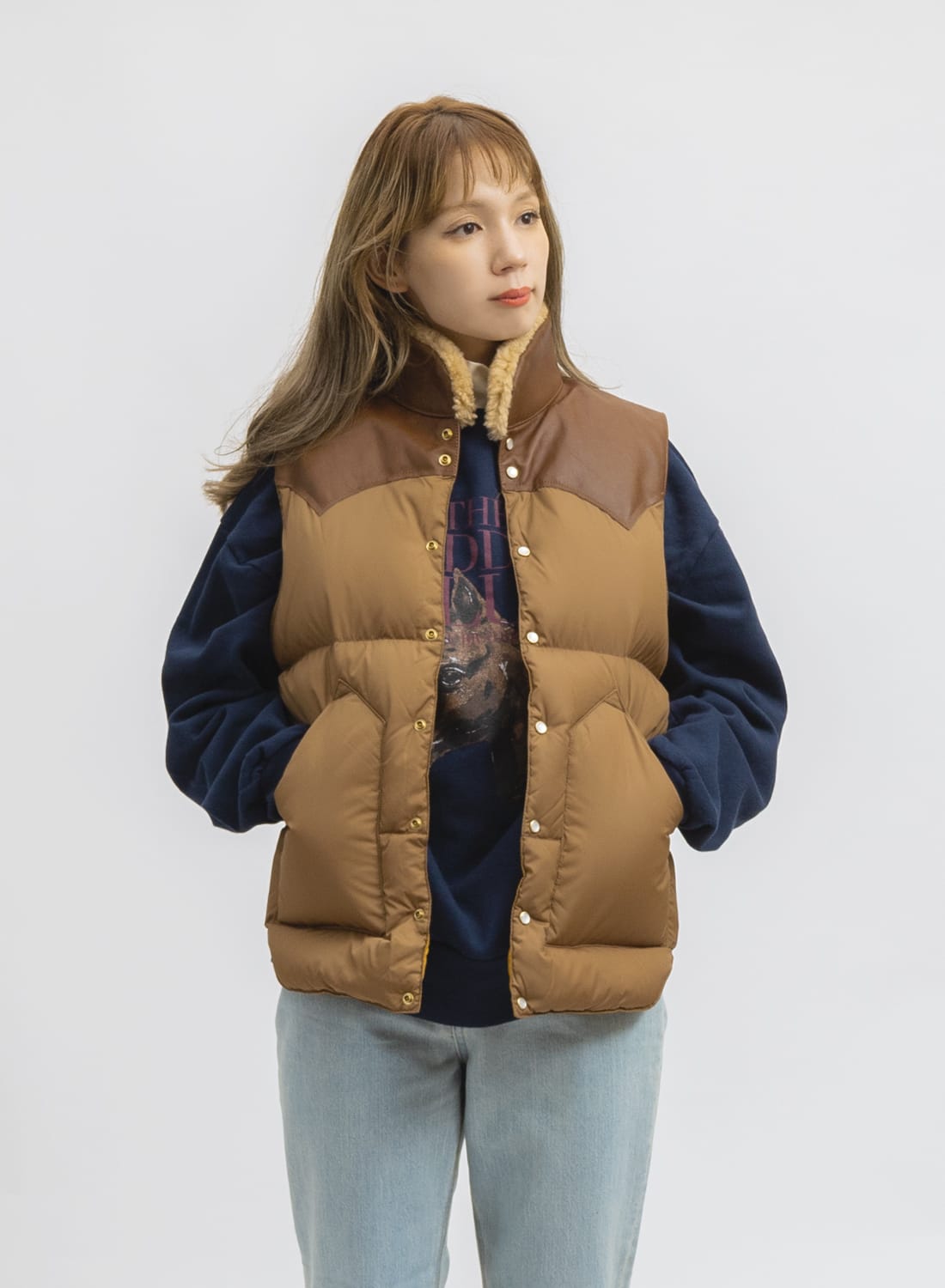 ロッキーマウンテン ロッキーマウンテン クリスティー ダウンベスト