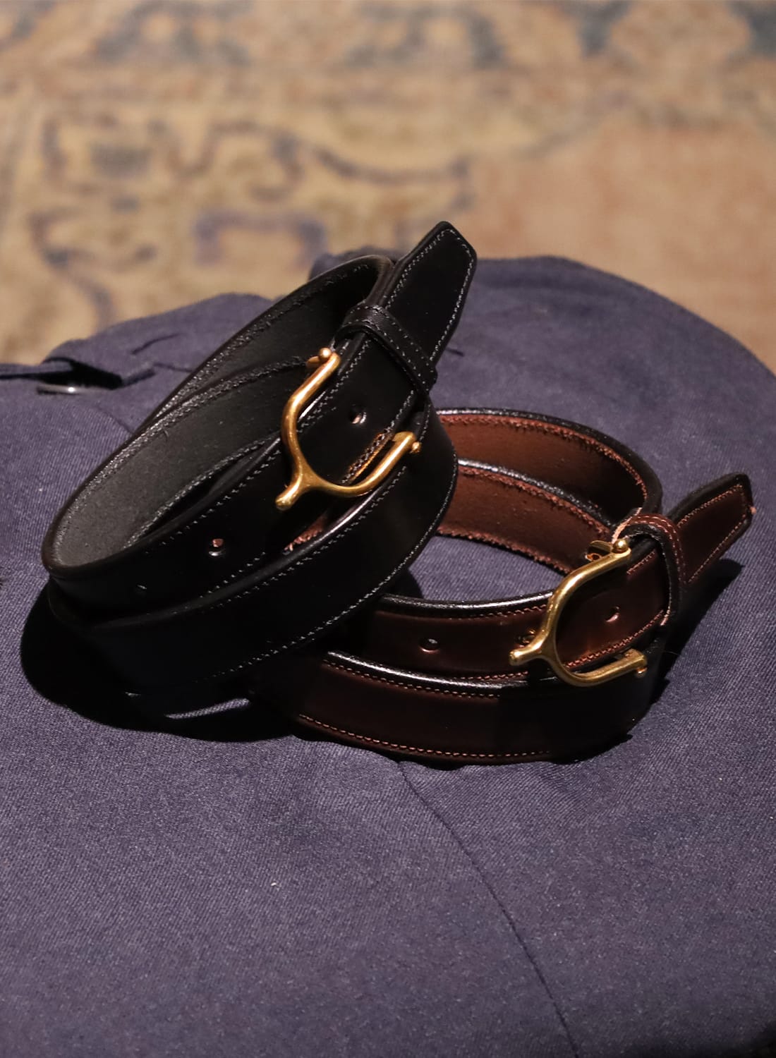 楽天市場】TORY LEATHER(トリーレザー)/1 SPUR BUCKLE BELT(1