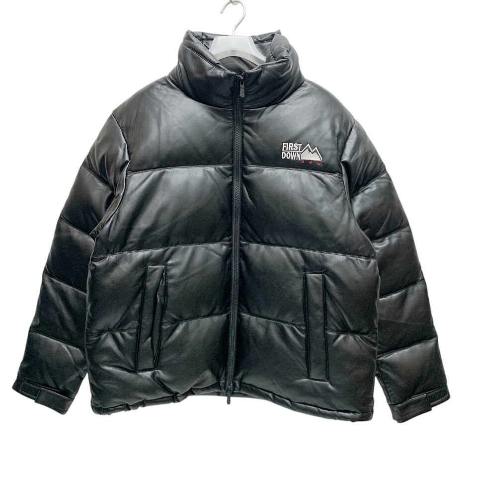 FIRST DOWN / BUBBLE DOWN JKT COLOR LEATHER