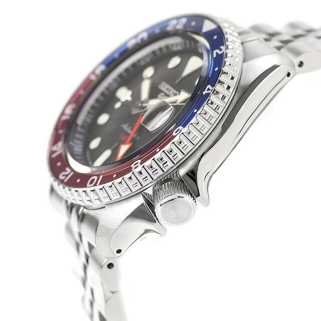 楽天市場】セイコー5 スポーツ SKX Series GMT 自動巻き 腕時計