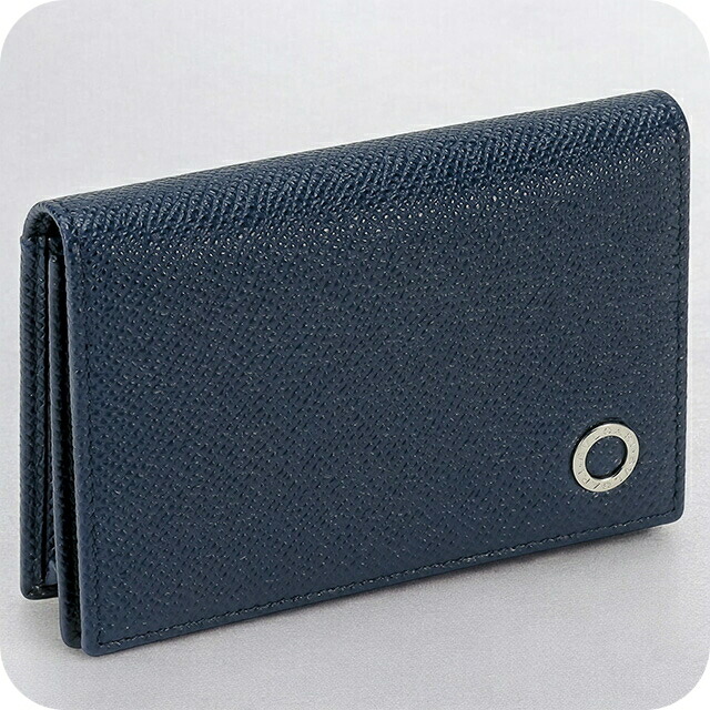 ブルガリ 名刺入れ メンズ BVLGARI 280299 DSAP ネイビー ブランド