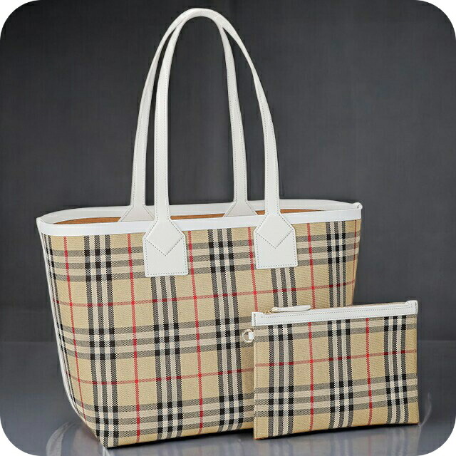 バーバリー トートバッグ レディース ブランド BURBERRY チェック