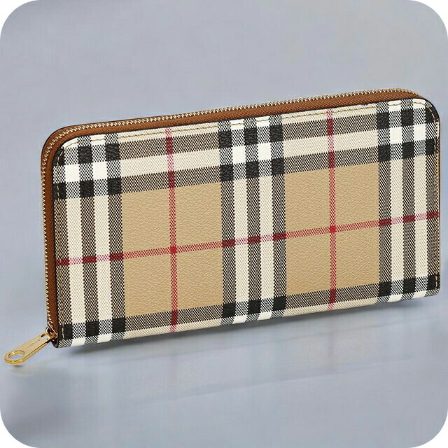 バ−バリ− 長財布 メンズ ブランド BURBERRY チェック 8094438