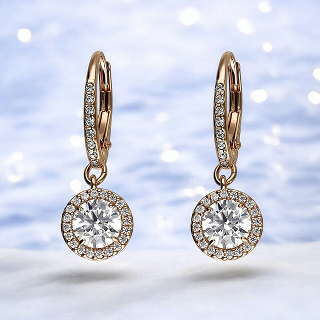 スワロフスキー ピアス レディース ブランド SWAROVSKI 5689688 ピンク