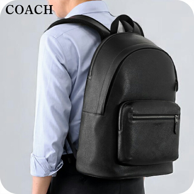 コーチ バックパック メンズ ブランド COACH レザー CX141 ブラック