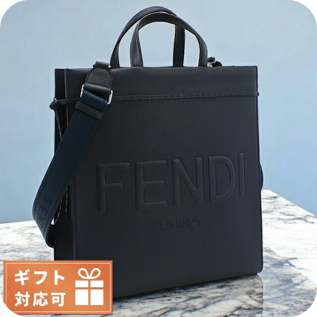 フェンディ トートバッグ メンズ ブランド FENDI レザー 7VA583
