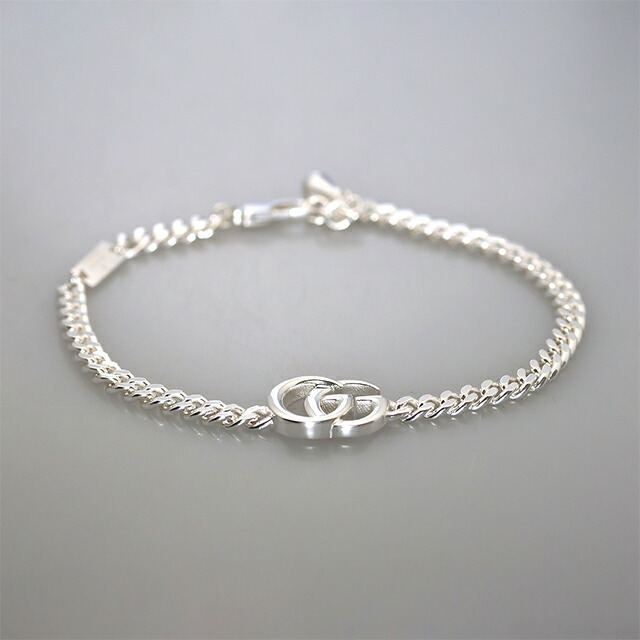 グッチ ブレスレット メンズ ブランド GUCCI ダブルG チェーン 814917