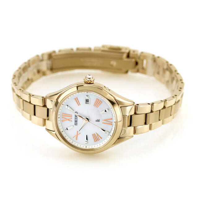 セイコー ルキア Grow 電波ソーラー 腕時計 ブランド レディース