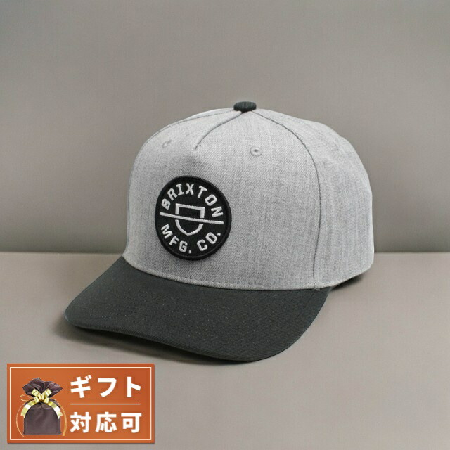 ブリクストン BRIXTON CREST C MP SNAPBACK キャップ 帽子 11001-HTGBK