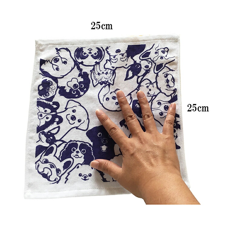 楽天市場】プチギフト ガーゼハンカチ 犬 わん友 プレゼント ギフト