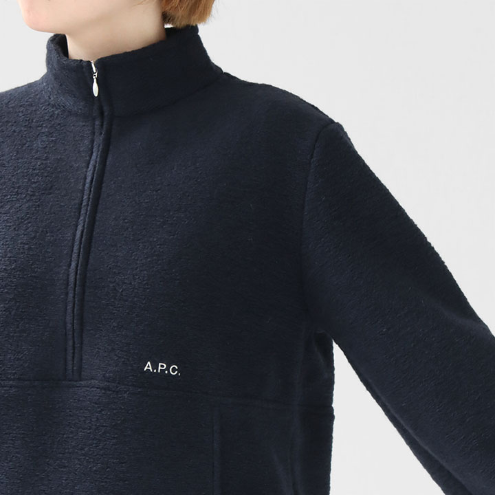 A.P.C. アーペーセー｜DEMI ZIP トップス TOPDEMIZIPの通販｜NEWS