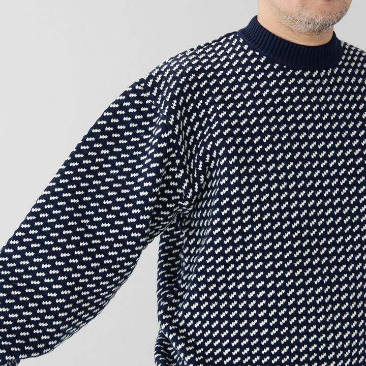 L.L.Bean エルエルビーン｜ウェイン・セーター・バーズアイ セーター