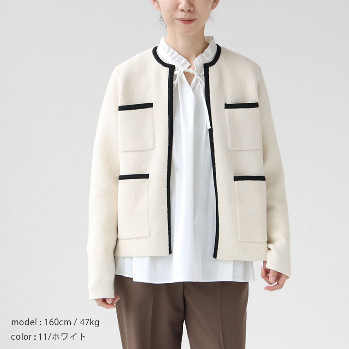 楽天市場】Ballsey(ボールジィ) ウールナイロンブークレー フロント