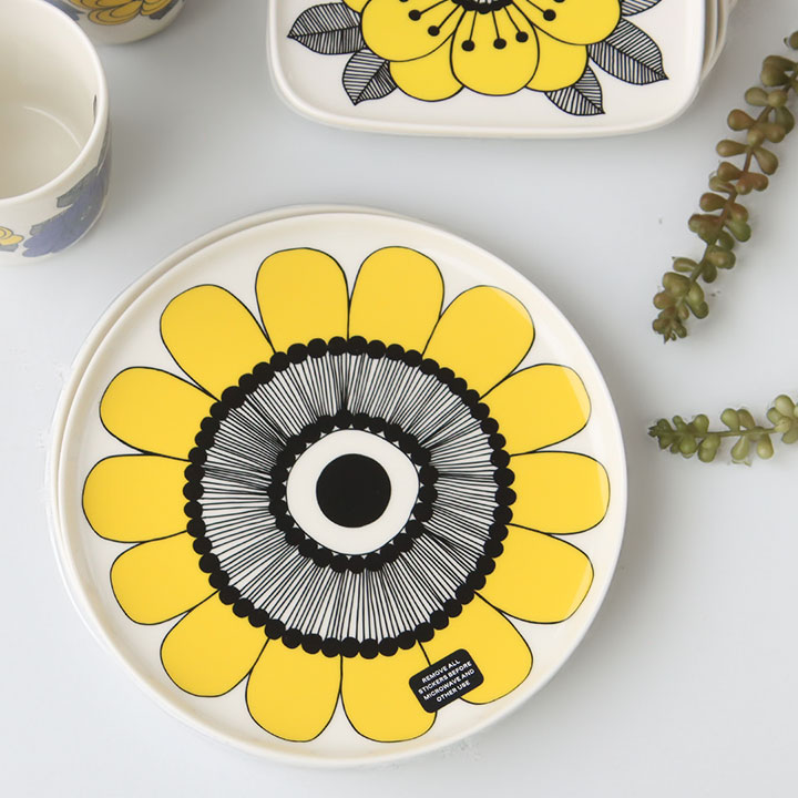 楽天市場】marimekko(マリメッコ) Kestit プレート 丸皿 20cm(52249