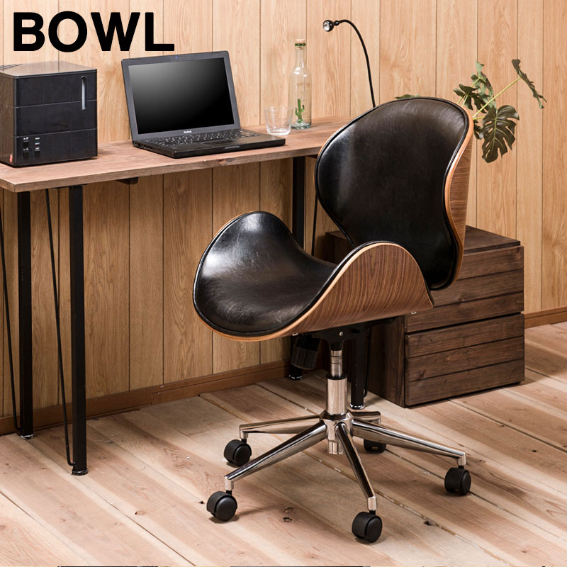 楽天市場】【bowl】キャスター付きチェア アメリカンヴィンテージ