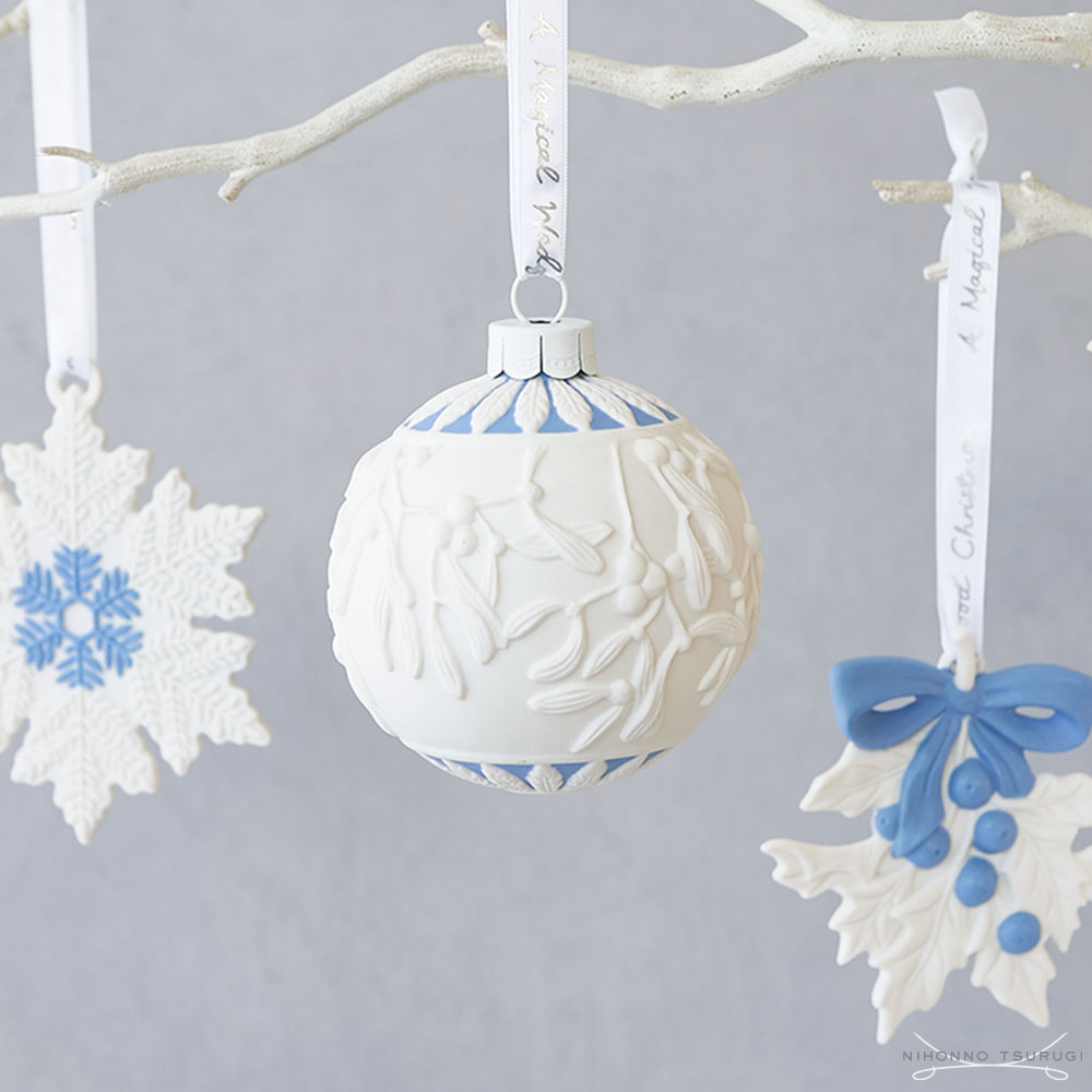 ウェッジウッド　クリスマス オーナメント ウェッジウッド クリスマスオーナメント オーブ Decorative Orb 11cm