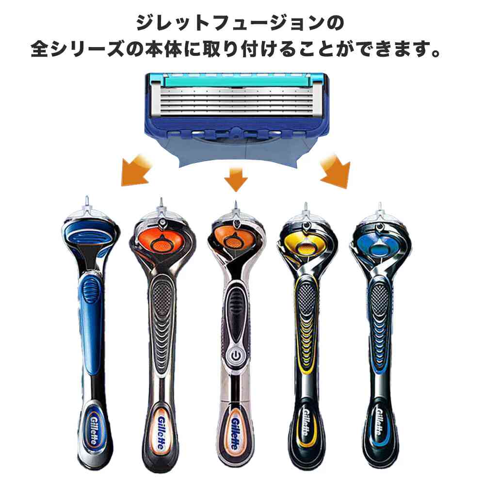 楽天市場】ジレット プログライドパワー フュージョン Gillette 替刃