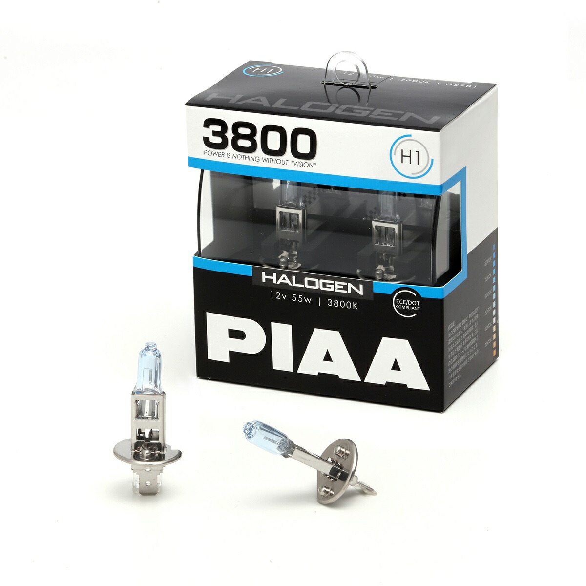 楽天市場】PIAA ピア ヘッドライト・フォグランプ用 ハロゲン H1 3800K
