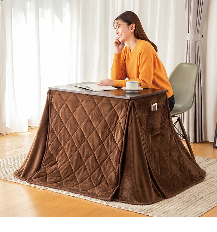 楽天市場】パーソナルこたつ2点セット 500W こたつ＋布団 パーソナル