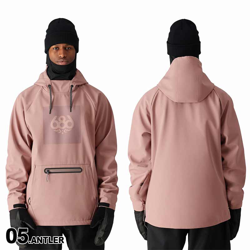 楽天市場】686/シックスエイトシックス メンズ 撥水パーカー ピンク