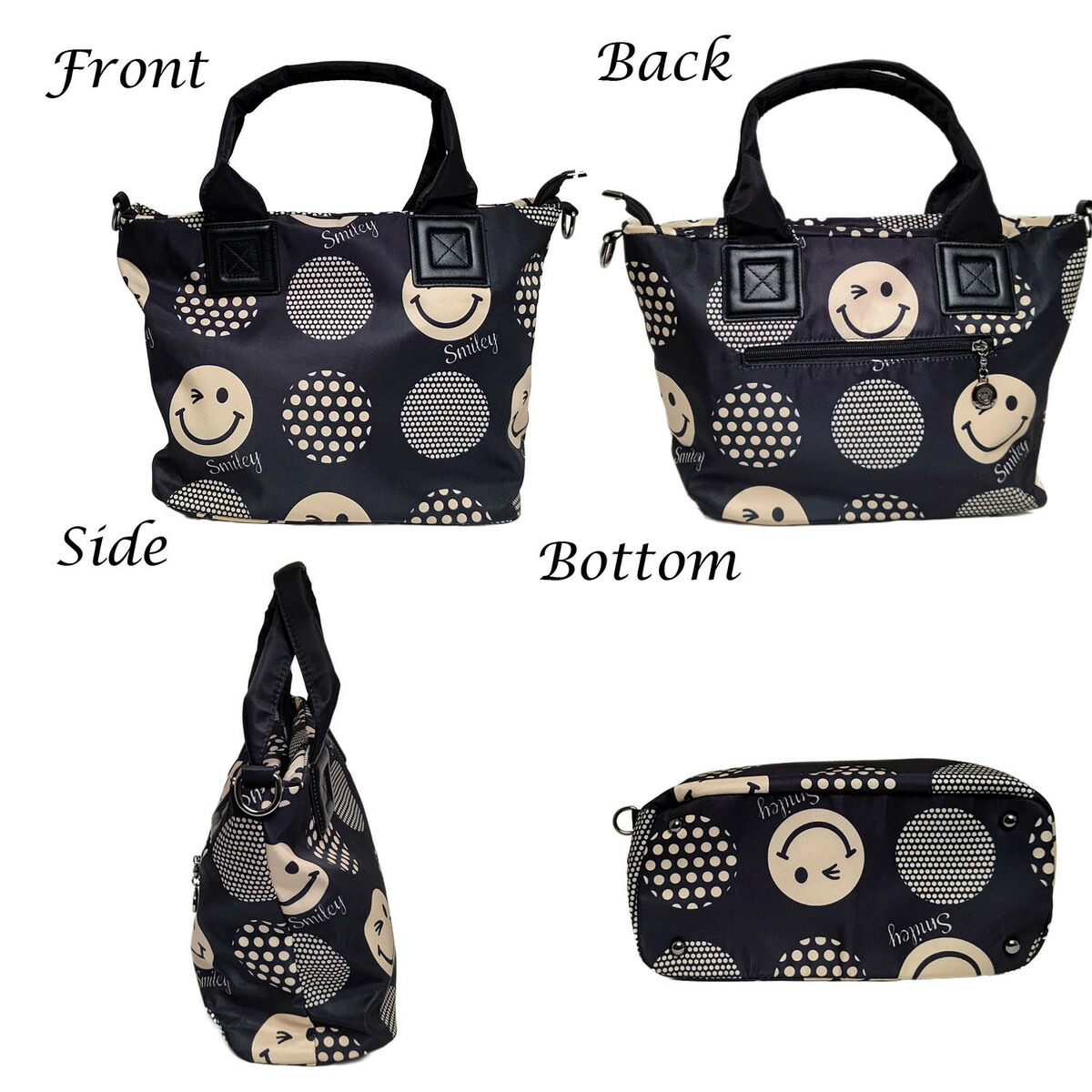 楽天市場】スマイリーのポップな表情がとてもキュートなドット柄