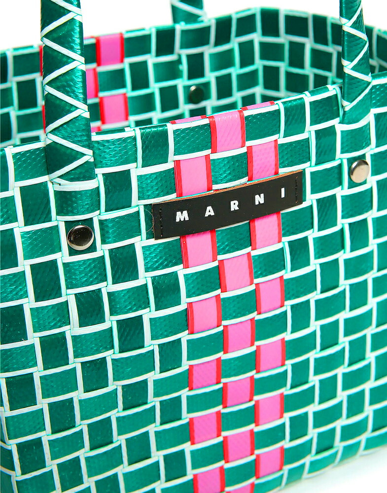 楽天市場】マルニ MARNI かごバッグ ボックスバスケット マイクロ