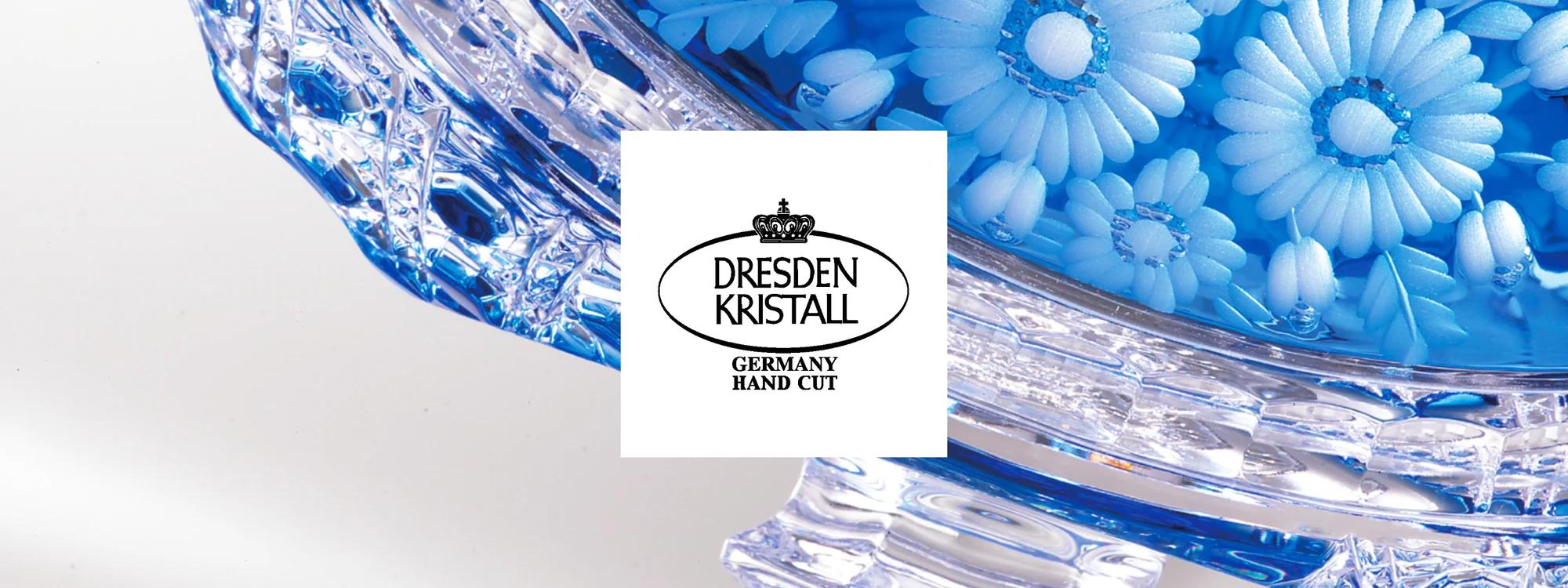 楽天市場】公式 ドレスデンクリスタル 花瓶 ベース 21cm（デイジー