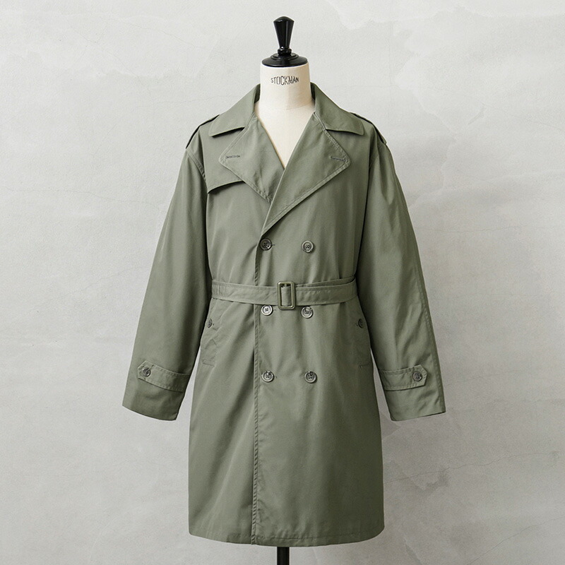楽天市場】実物 新品 デッドストック フランス軍 オフィサー トレンチ