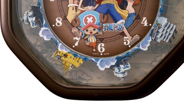 楽天市場】毎正時にルフィーが喋ります！ ワンピースからくり時計