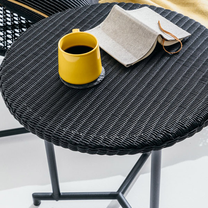 ガーデンテーブル 人工ラタン ラタン 屋外用 テーブル PATIO PETITE